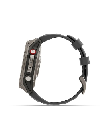 Fenix 8 Pro 51 mm AMOLED Sapphire Tytanowy z czarno-szarym paskiem
