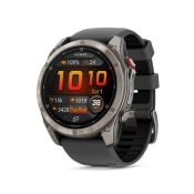 Fenix 8 Pro 51 mm AMOLED Sapphire Tytanowy z czarno-szarym paskiem