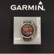 Garmin Fenix 8 Pro 51 mm, tytanowy z czarnoszarym paskiem. AMOLED | sklep eAzymut
