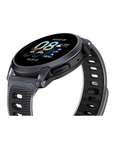 Coros Pace 4 Black Crystal z silikonowym paskiem