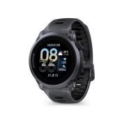 Coros Pace 4 Black Crystal z silikonowym paskiem