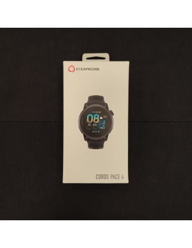 Coros Pace 4 Crystal Black z silikonowym paskiem | sklep eAzymut.pl