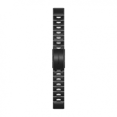 Bransoleta z otworami i szarą powłoką węglową DLC QuickFit Fenix 6 26mm