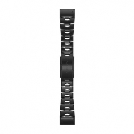 Silikonowy pasek QuickFit Fenix 6x Szaro-karbonowy tytanowy DLC 26mm