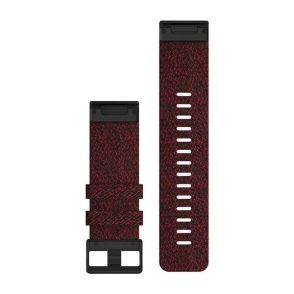 Nylonowy pasek QuickFit Fenix 6x Fioletowo-czerwony 26mm 2