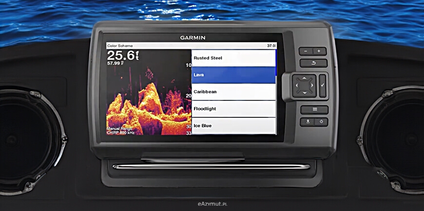 Garmin Striker Vivid 9sv Interfejs