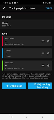Trening wydolnościowy animowany