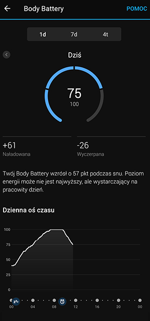 co to jest body battery