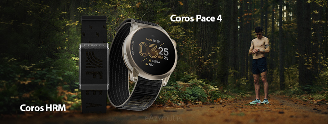 Coros Pace 4 i HRM JIE
