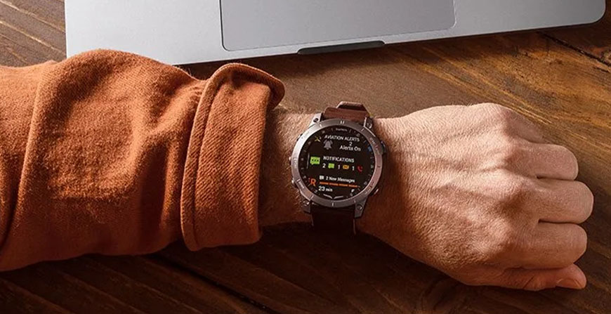 cechy garmin d2 mach 1 na ręce