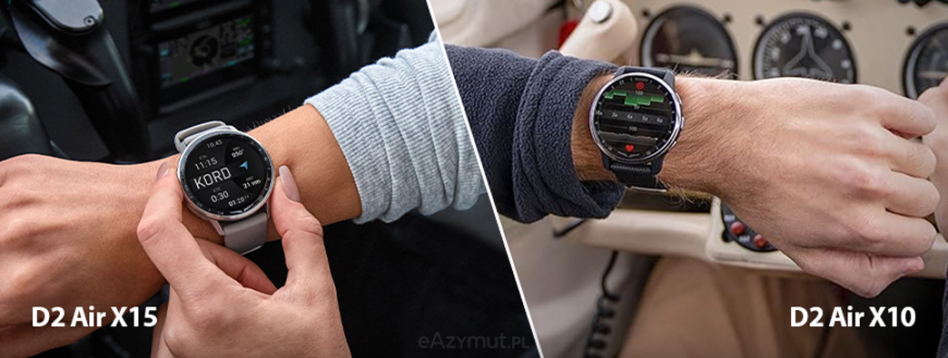 Garmin D2 Air X15 vs D2 Air X10