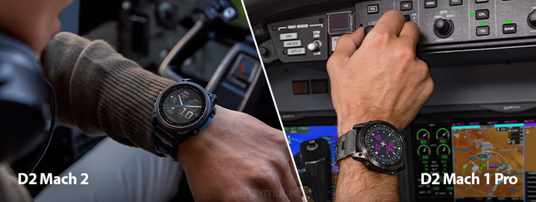 Garmin D2 Mach 2 vs D2 Mach 1 Pro