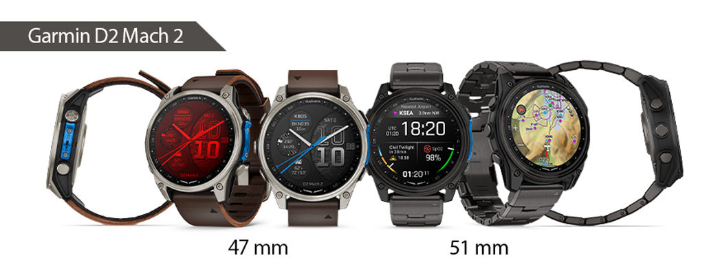 Garmin D2 Mach 2 - Budowa