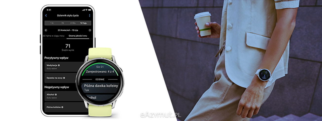 Dziennik stylu życia Garmin