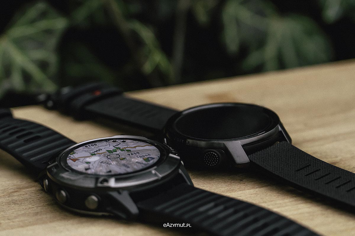 Porównanie Fenix 6x Sapphire i Polar Grit X