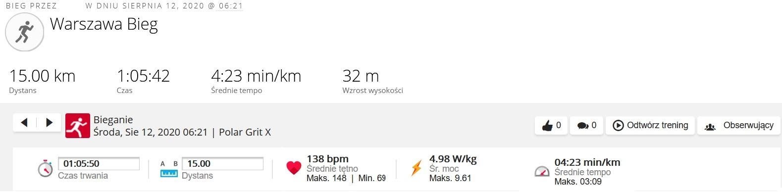 Warszawa Bieg