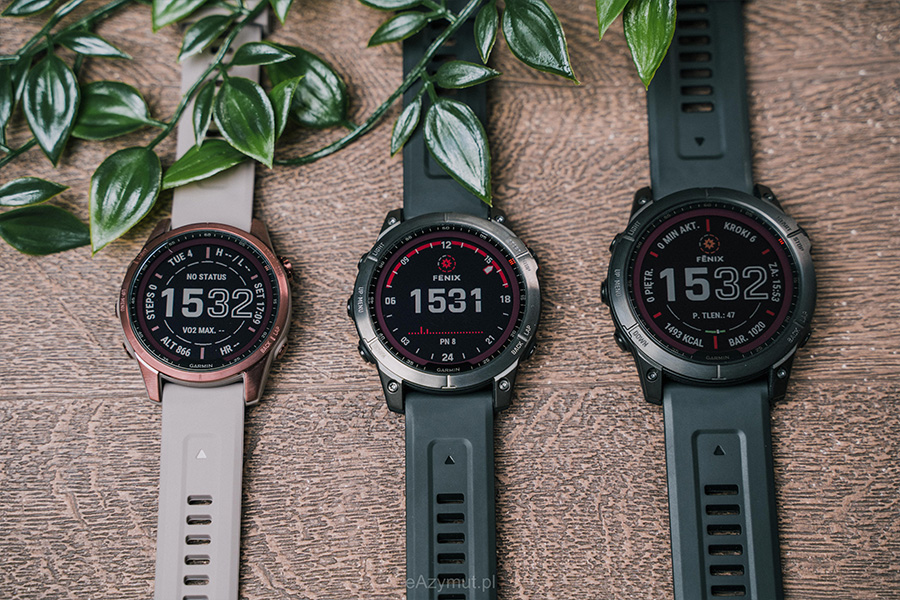 porównanie modeli garmin fenix 7