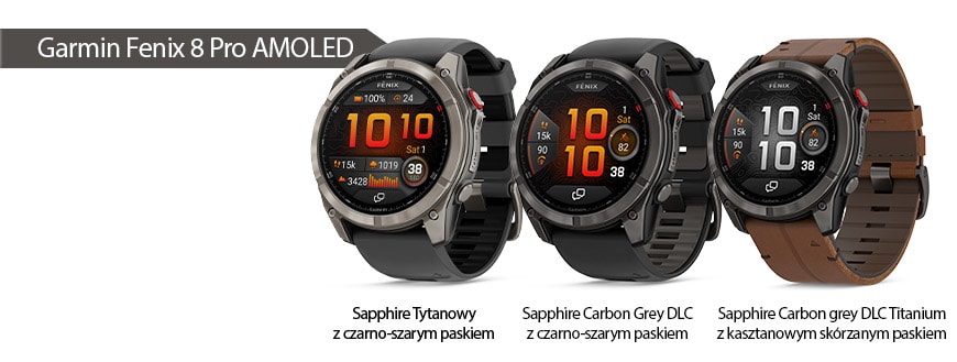 Garmin Fenix 8 Pro Warianty