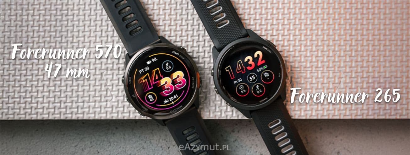 Garmin Forerunner 570 vs Forerunner 265