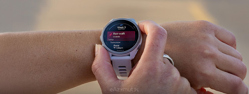 Garmin Forerunner 70 na nadgarstku