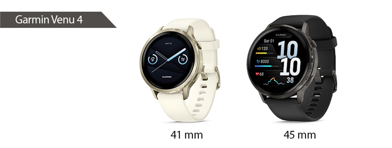 Garmin Venu 4_rozmiary