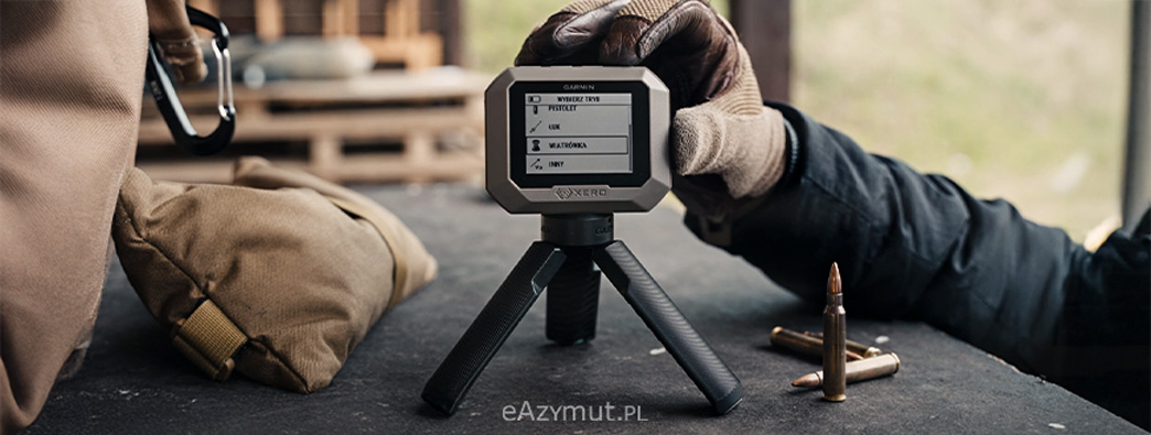 Garmin Xero C1 Pro Obsługa wielu typów broni i amunicji