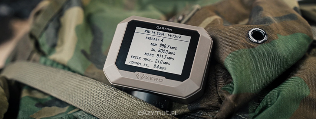 Garmin Xero C1 Pro Budowa Dokładność pomiarów