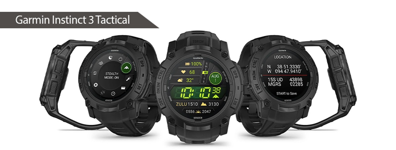 Garmin Instinct 3 Tactical AMOLED