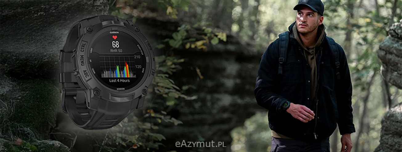 Garmin Instinct 3 Tactical Funkcje zdrowia