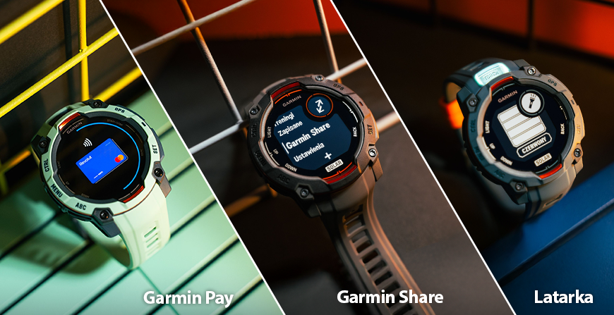 Garmin Instinct 3 Funkcje