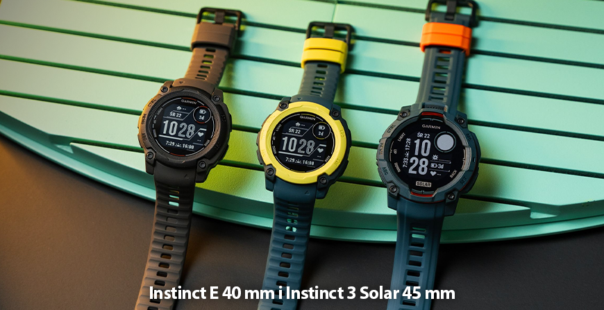 Garmin Instinct E i 3 dla kogo