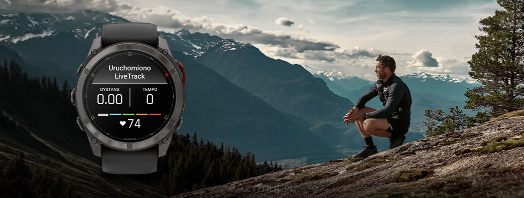 Garmin - funkcja LiveTrack