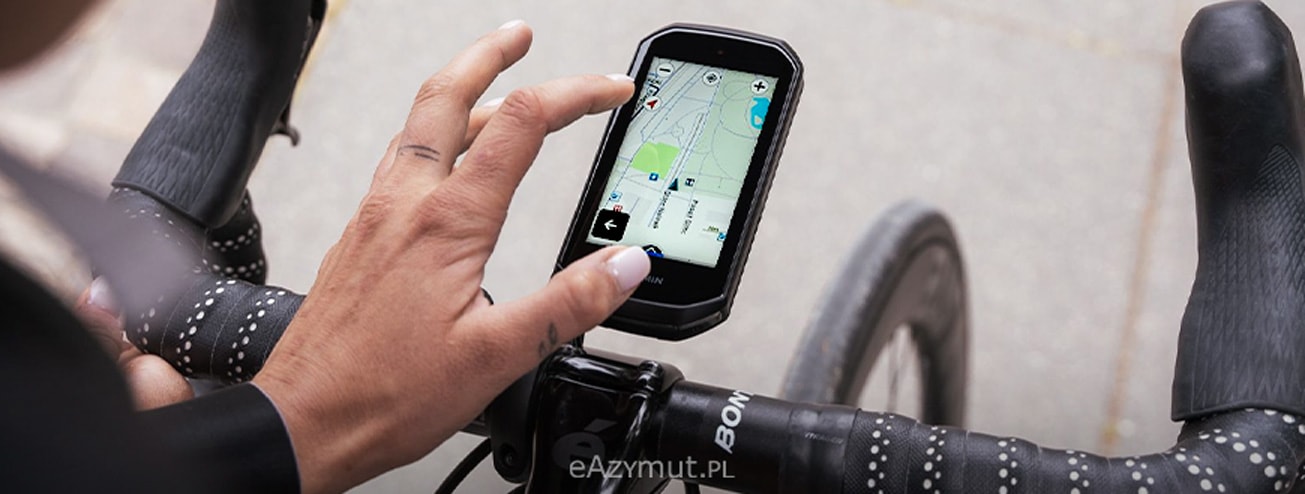 Garmin Nawigacja w liczniku rowerowym Edge