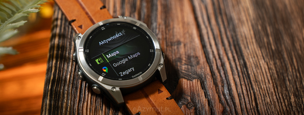 Mapy w zegarkach Garmin - Fenix 8