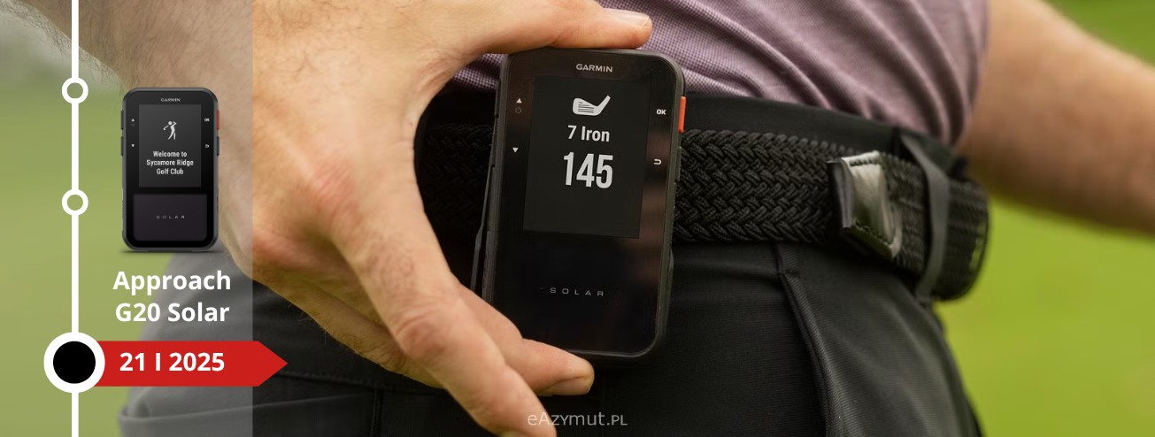Garmin Approach G20 Solar