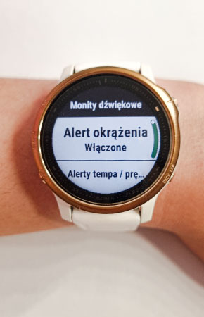 Alert okrążenia