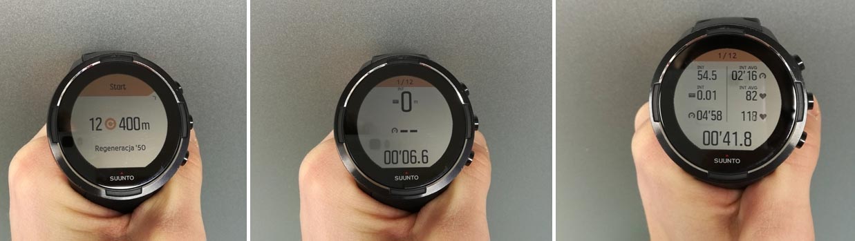 Suunto i interwały treningowe