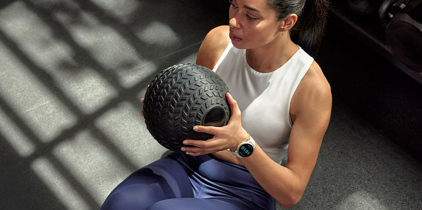 Vivoactive na siłowni
