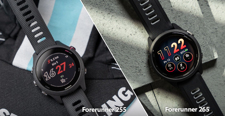 Garmin Forerunner 255 i 265