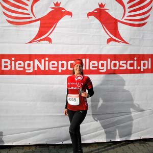 Monika w Biegu Niepodległości Poznań Run Poland 2021