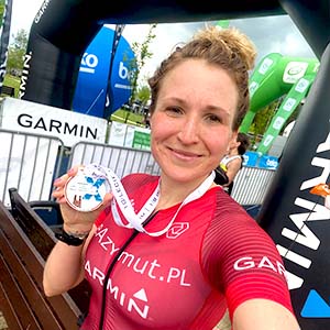 Maja w Garmin Iron Triathlon