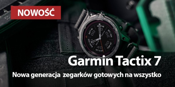 Garmin Tactix 7 - Fenix do zadań militarnych