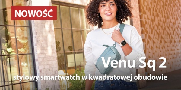 Garmin Venu Sq 2 - stylowy smartwatch w kwadratowej obudowie