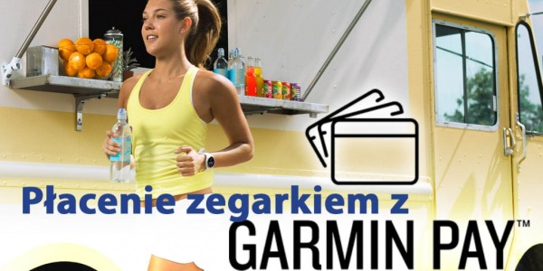 Płacenie zegarkiem z Garmin Pay
