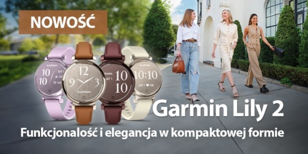 Garmin Lily 2 - Funkcjonalność i elegancja w kompaktowej formie