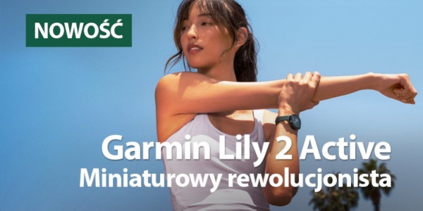 Garmin Lily 2 Active. Miniaturowy rewolucjonista