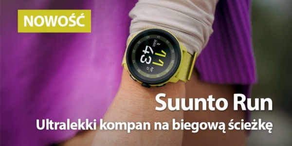Suunto Run – ultralekki kompan na biegową ścieżkę 