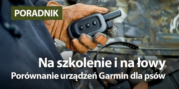 Na szkolenie i na łowy. Porównanie urządzeń Garmin dla psów