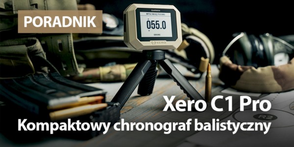 Garmin Xero C1 Pro. Kompaktowy chronograf balistyczny