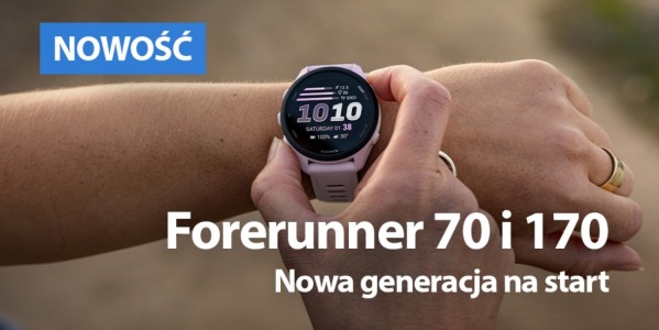 Forerunner 70 i 170. Nowa generacja na start